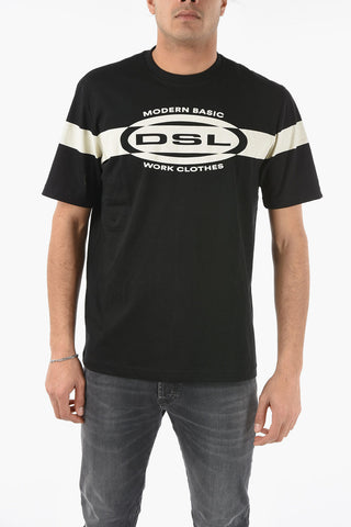 Two-Tone T-JUST-HS1 Crew-Neck T-shirt