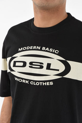 Two-Tone T-JUST-HS1 Crew-Neck T-shirt