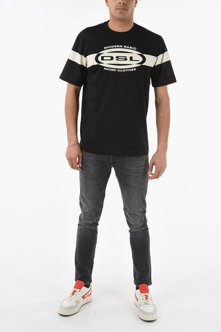Two-Tone T-JUST-HS1 Crew-Neck T-shirt