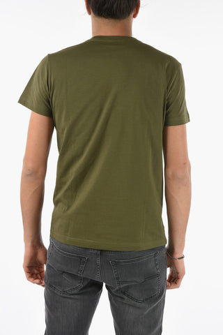 T-Shirt Slim Fit T-DIEGO con Logo Frontale