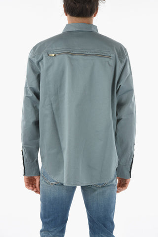 Cotton S-ROOW Overshirt with Back Pocket