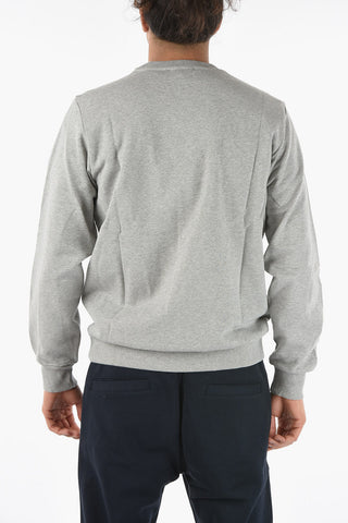 Brushed Cotton S-GIR-DIVISION-LOGO Crew-Neck Sweatshirt
