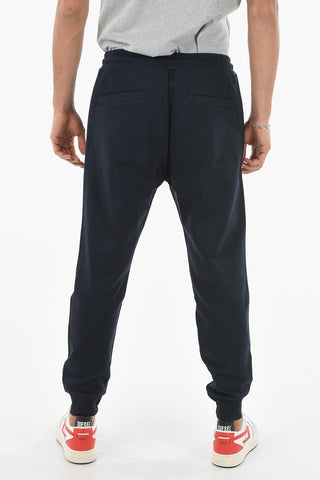 4 Pockets Brushed Cotton P-TARY-ECOLOGO Joggers