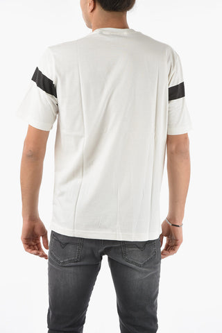 Crew-Neck T-JUST-HS1 T-Shirt with Contrasting Print