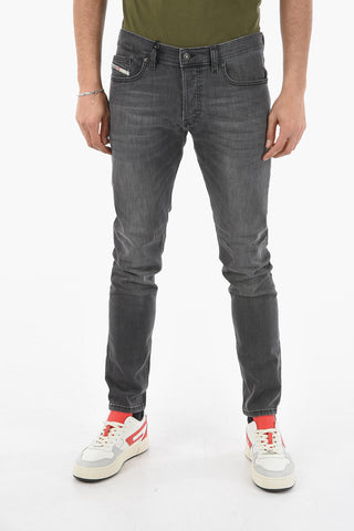 Visible Stiching Slim fit D-LUSTER Jeans 18cm L32