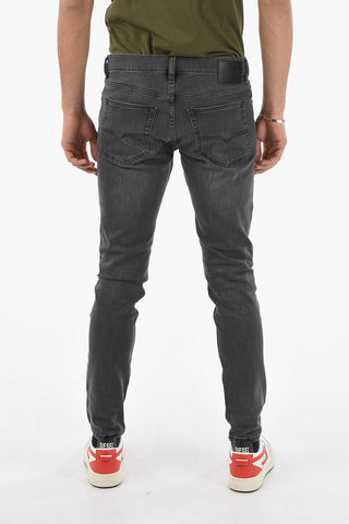 Visible Stiching Slim fit D-LUSTER Jeans 18cm L32