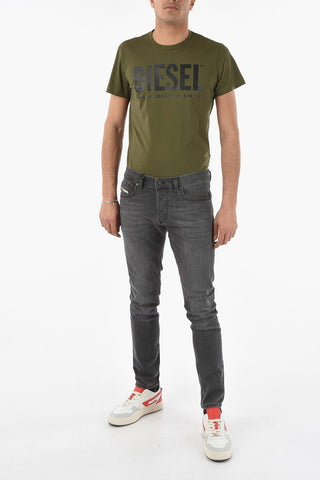Visible Stiching Slim fit D-LUSTER Jeans 18cm L32
