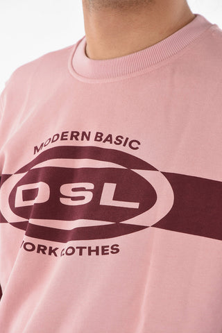 Contrasting Bands S-GINN-HS2 Crew-Neck Sweatshirt