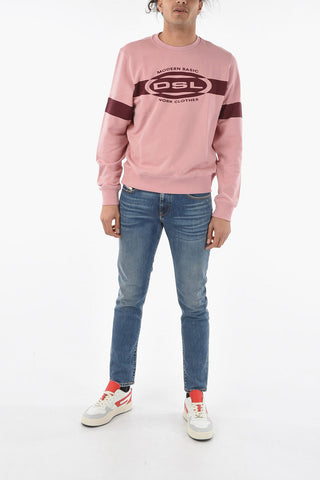 Contrasting Bands S-GINN-HS2 Crew-Neck Sweatshirt