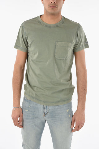 RED TAG T-Shirt T-WORKY a Tinta Unita con Taschino