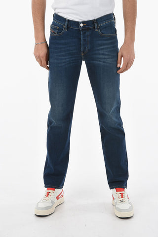 Logoed Buttons D-MIHTRY Straight Jeans 20cm L32