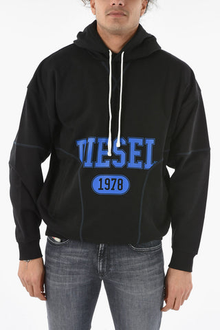 Logo Printed S-MUSTER Hoodie