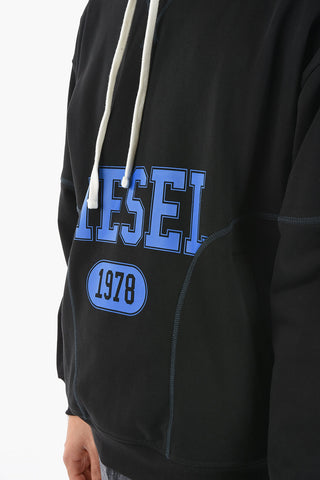 Logo Printed S-MUSTER Hoodie