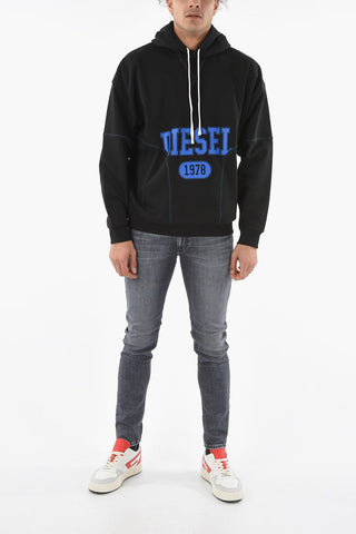Logo Printed S-MUSTER Hoodie