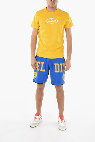 Solid Color Crew-Neck T-DIEGOR-C14 T-Shirt