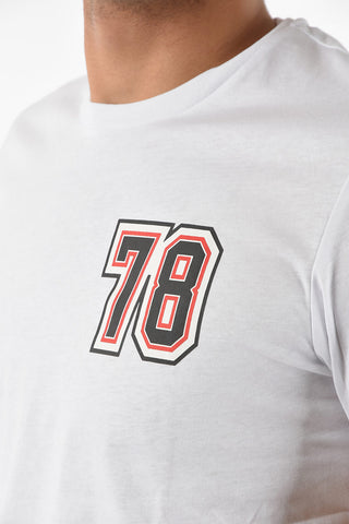 T-shirt Girocollo T-DIEGOS-K27 in Cotone con Stampa sul Retro