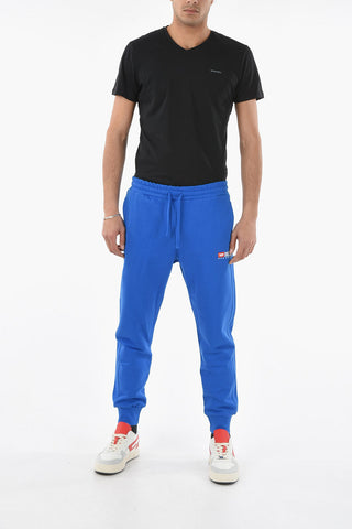 Brushed Cotton P-TARY Joggers with Embroidered Logo