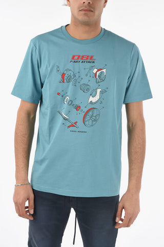 Cotton Crew-neck T-JUST-B53 T-Shirt