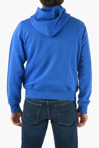 RED TAG Embroidered Embossed Logo S-GINN-DIV Hoodie With Zip Closure