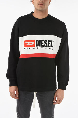 Logo Embroidered Crew-neck S-TREAPY-DIVISION Sweatshirt