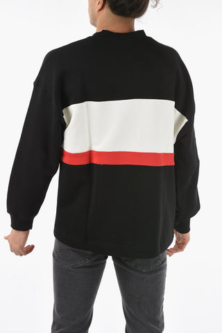 Logo Embroidered Crew-neck S-TREAPY-DIVISION Sweatshirt
