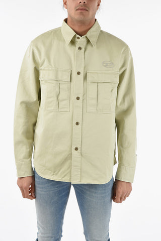 Overshirt S-ROOW in Cotone con Doppio Taschino