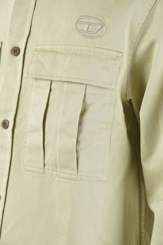 Overshirt S-ROOW in Cotone con Doppio Taschino