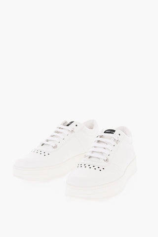 Leather HAWAII Sneakers with Perforated Detail