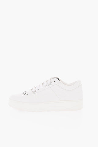 Leather HAWAII Sneakers with Perforated Detail