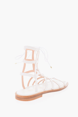 Sandali Gladiatore KORA in pelle con Punta Quadrata