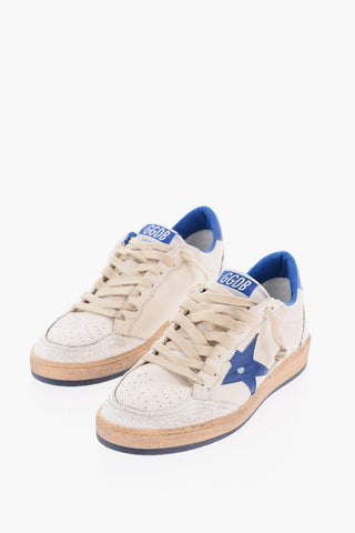 Cracked Leather BALL STAR Sneakers
