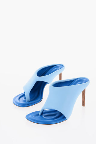 Mules Infradito in Pelle 10cm