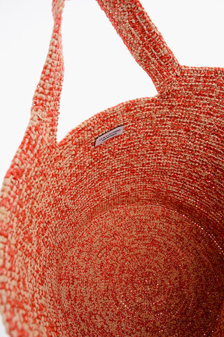 Toquilla Straw Beach Tote Bag