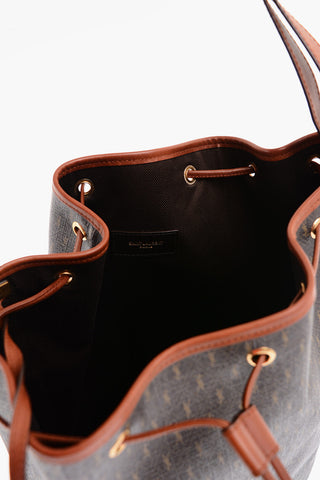 Inner Pouch GIANT SEAU Monogram Leather Bucket Bag