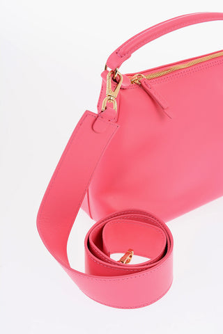 LIU-JO X LEONIE HANNE Leather Boho Bag with Removable Shoulder Strap