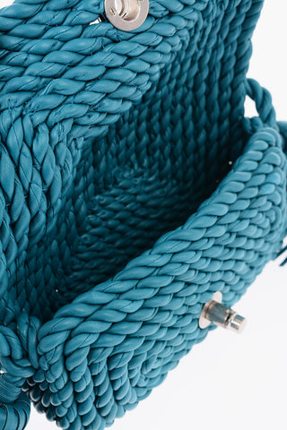 Borsa a Tracolla TORCHON in Pelle Intrecciata
