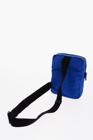 Logoed Zipped Nylon Bag with Adjustable Shoulder Strap