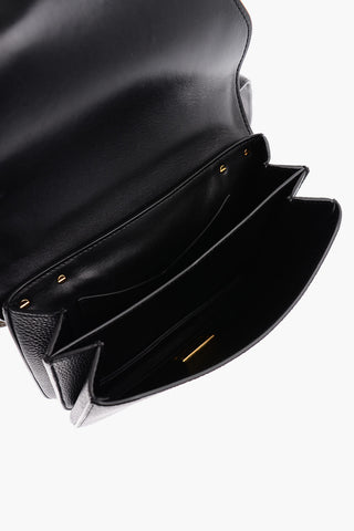 Borsa a Mano in Pelle SMALL MOUNT con Tracolla e Catena