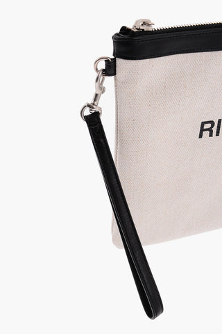 Pochette RIVE GAUCHE in Tela Gesso