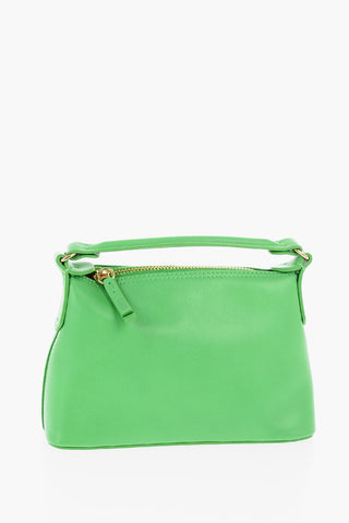 LIU-JO X LEONIE HANNE Leather Mini Boho Bag with Removable Shoulder Strap