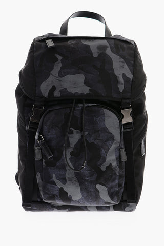 Camouflage Fabric Backpack