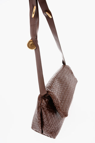 Borsa a Tracolla THE FOLD in Pelle Intrecciata