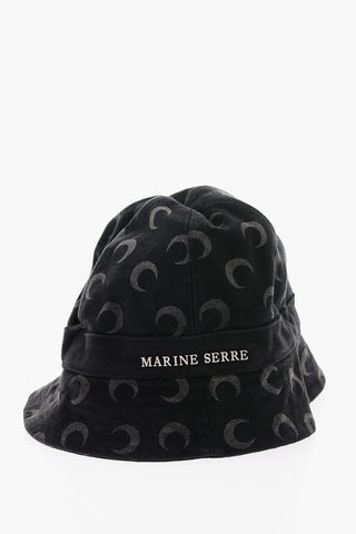 Recycle Denim CRESCENT MOON Bucket Hat