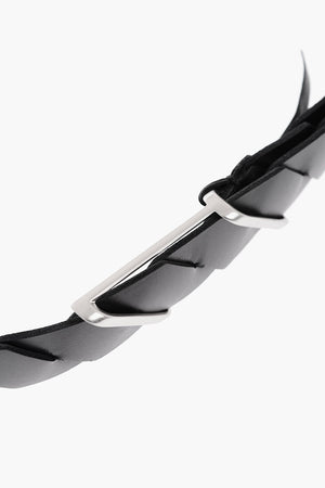 Leather INTRECCIATO Belt