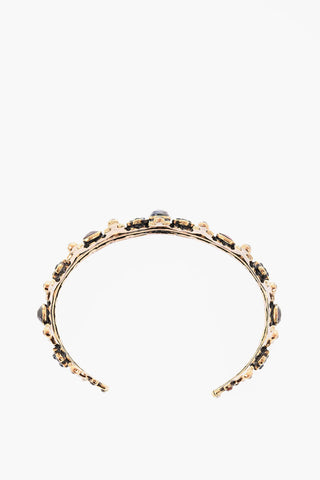 Bracciale CORONA in Ottone Brunito