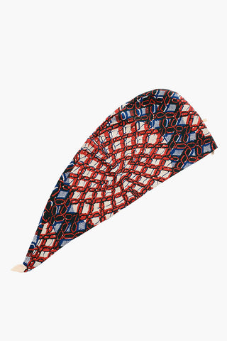 Batik Printed Silk Turban
