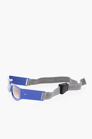 Square-shaped HAVANA Sunglasses with Logoed Adjustable Strap