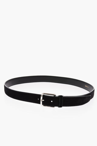 Metal Buckle CASTORO Suede Belt