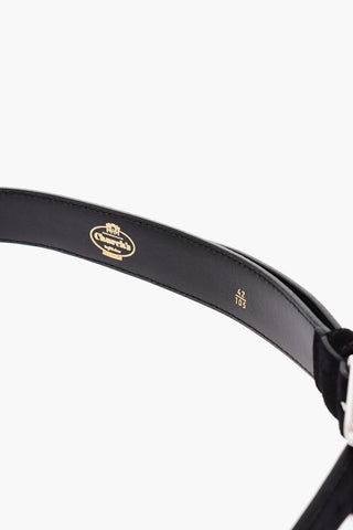 Metal Buckle CASTORO Suede Belt