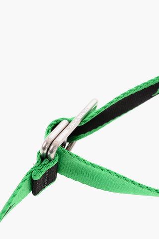 Jacquard Belt with Contrasting Logo 30mm